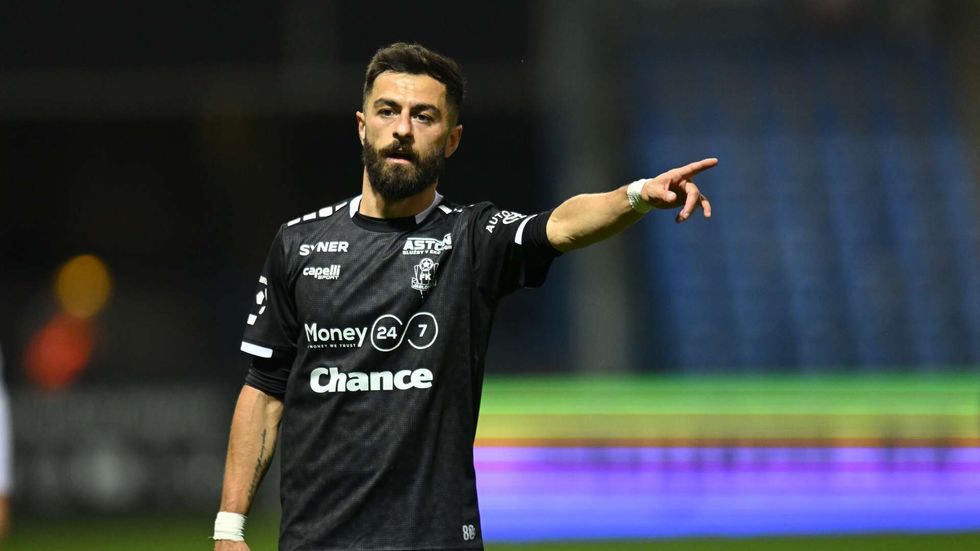 Záložník Jablonce Vachtang Čanturišvili během podještědského derby