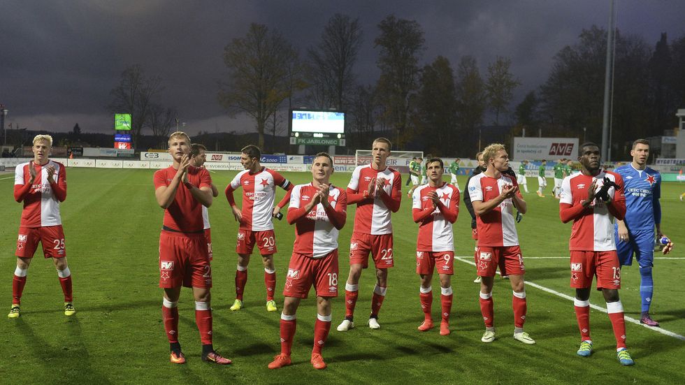 Slavisté děkují početnému kotli svých fanoušků