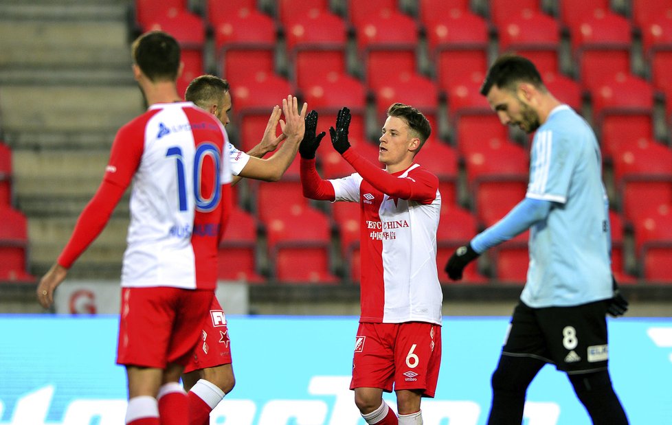 Jan Sýkora si připsal první trefu v dresu Slavie