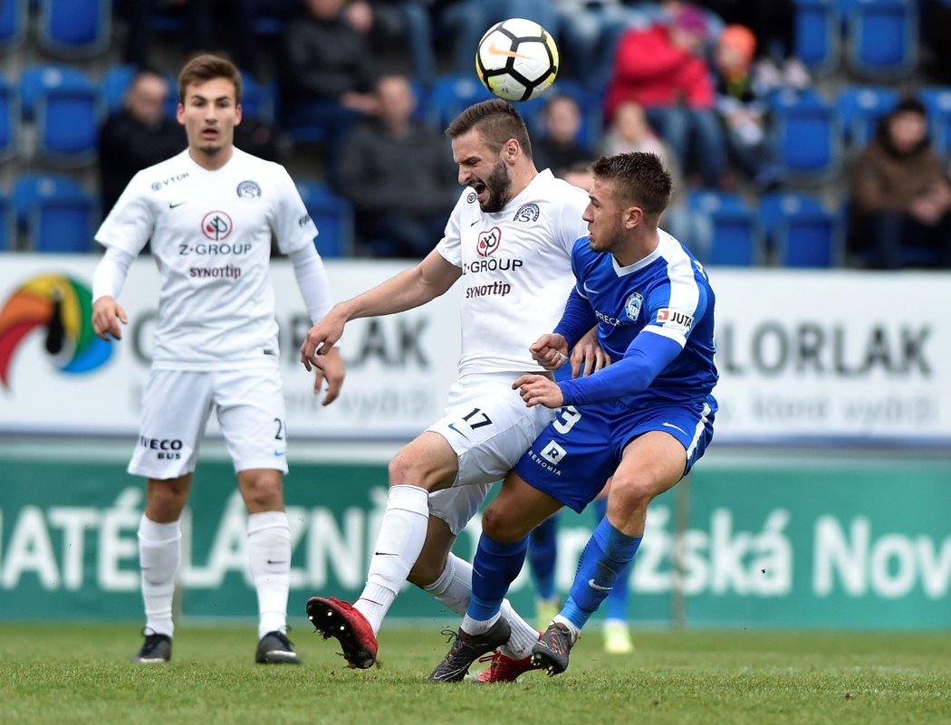 Tomáš Zajíc tentokrát neskóroval a navíc inkasoval od Filipa Havelky tvrdý zásah