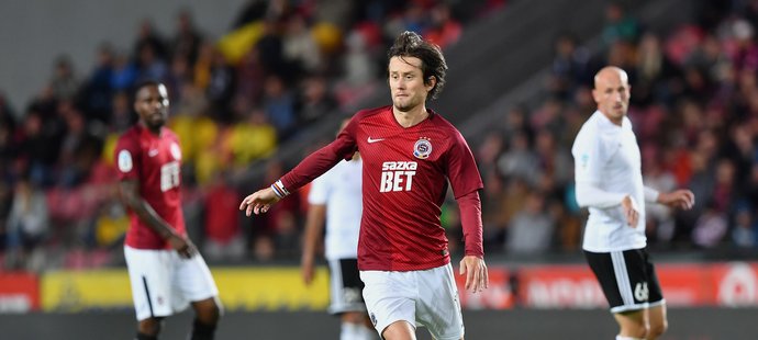 Tomáš Rosický bavil diváky na Letné a poprvé po návratu do Sparty skóroval