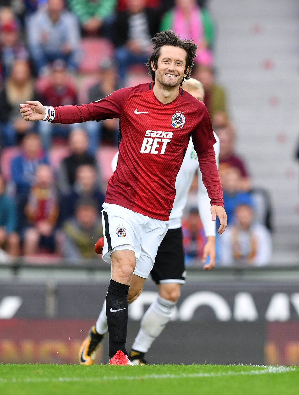 Tomáš Rosický byl hlavní hvězdou zápasu proti Karviné