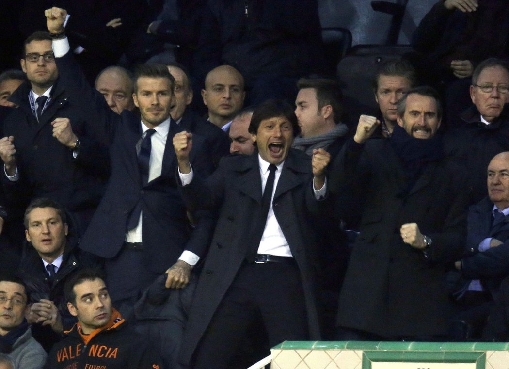 Takhle emotivně slavil David Beckham druhý gól PSG