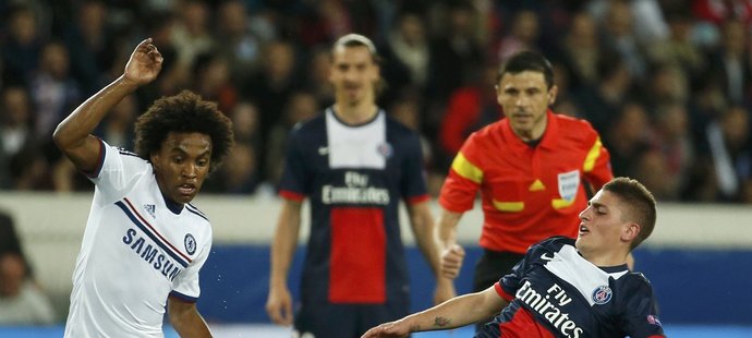 Chelsea inkasovala už ve čtvrté minutě utkání na hřišti Paris Saint-Germain a její pozice do odvety je silně nezáviděníhodná