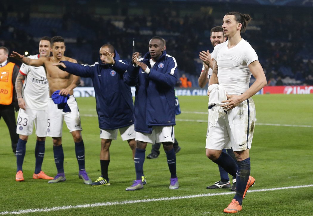 Hrdina zápasu PSG s Chelsea Zlatan Ibrahimovič