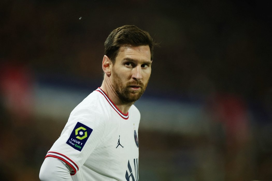 Lionel Messi v dresu PSG