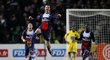 Zlatan Ibrahimovc v semifinále francouzského Ligového poháru, kde rozhodl o výhře PSG nad Nantes dvěma góly