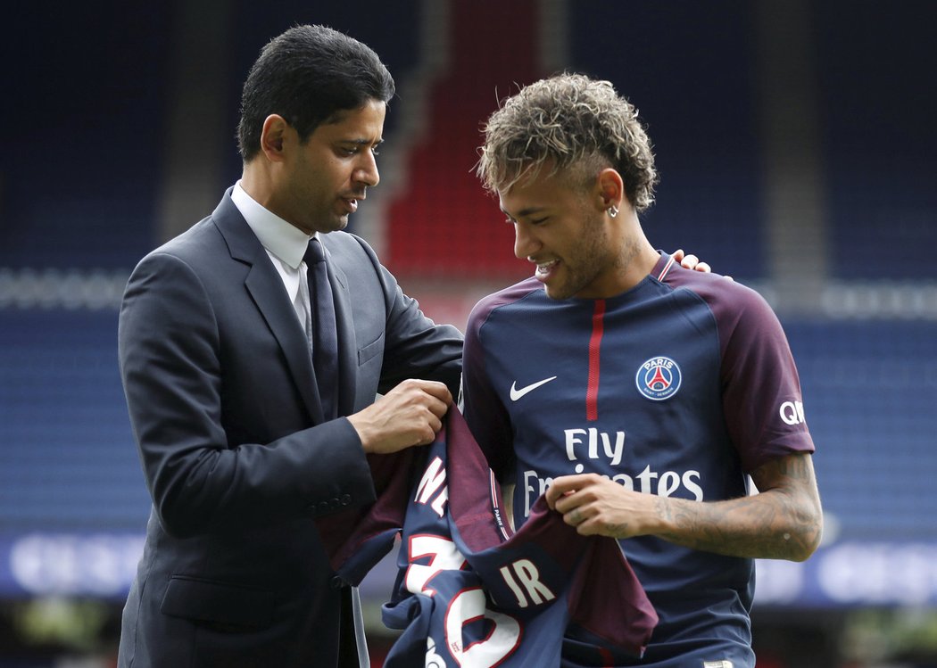 Neymar se předvedl v Parku princů jako hráč PSG