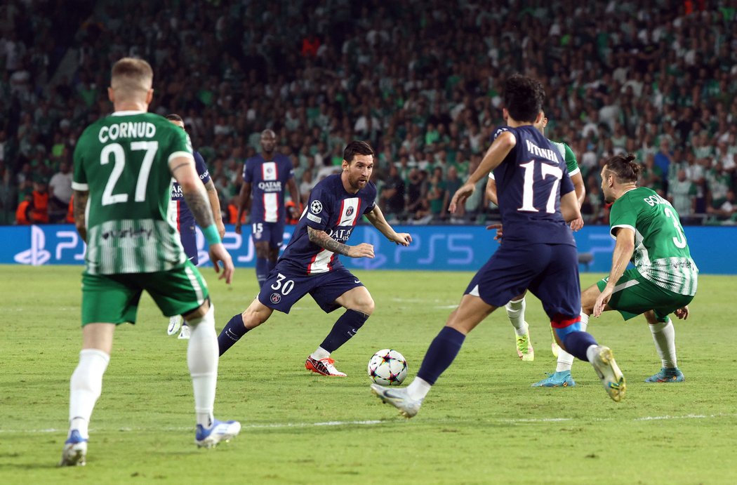 Obrat PSG v Izraeli dirigoval Lionel Messi