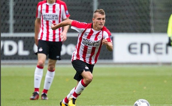 Michal Sadílek v dresu PSV