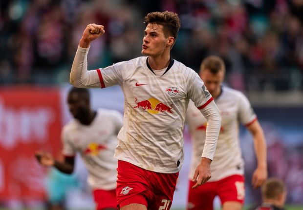 Patrik Schick v dresu RB Lipsko Patrik Schick v dresu RB Lipsko