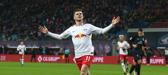 Timo Werner v dresu Lipska