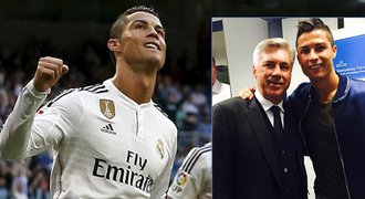 Skončí Ancelotti? V Realu ho chci i příští sezonu, přeje si Ronaldo