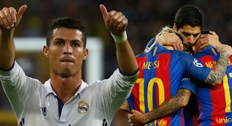 Hvězdy před El Clásikem: Ronaldo začal makat, Messi potřebuje parťáky