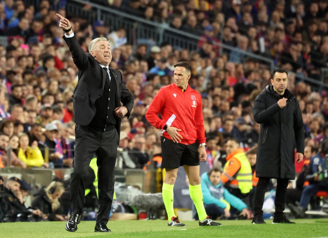 Zklamaný kouč Realu Carlo Ancelotti
