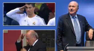 VIDEO: Ronaldo vrací úder! Já ti ukážu generála, vzkázal Blatterovi