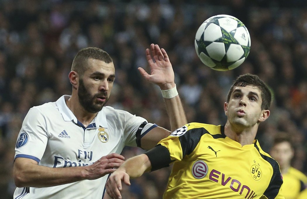 Karim Benzema trápil obranu Dortmundu