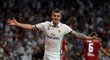 Záložník Realu Toni Kroos vstřelil Seville čtvrtý gól