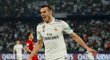 Gareth Bale ve chvíli, kdy slavil branku v dresu Realu Madrid