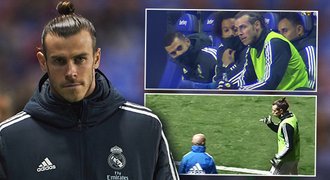 Uražený Bale opustil rozcvičku, (ne)slavením připomněl Ronalda