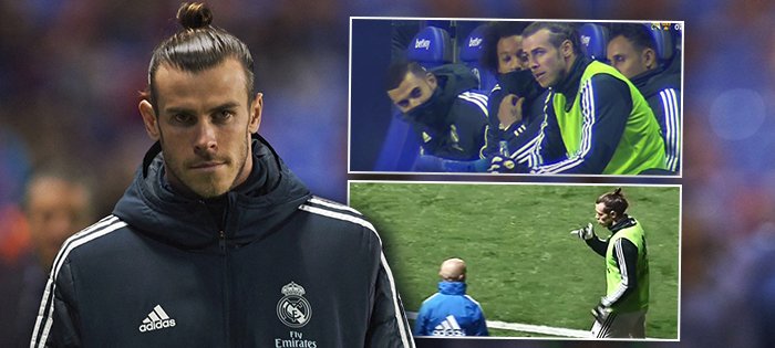 Gareth Bale je v Realu náhradníkem a se svou pozicí není příliš spokojený