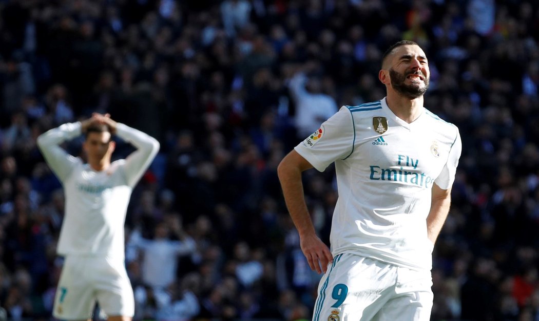 Sklíčený Karim Benzema lituje špatné střely