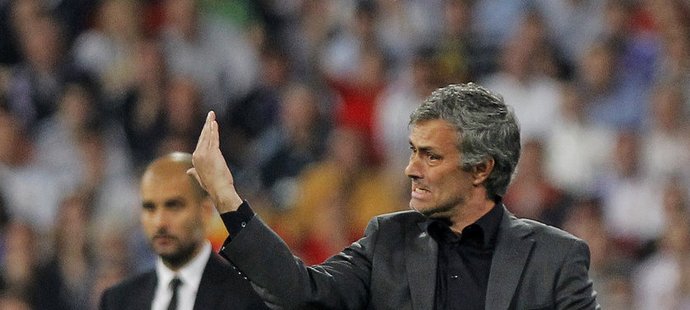 Temperamentní kouče Jose Mourinho