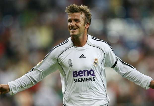 David Beckham hrál za Real Madrid v letech 2003 až 2007.