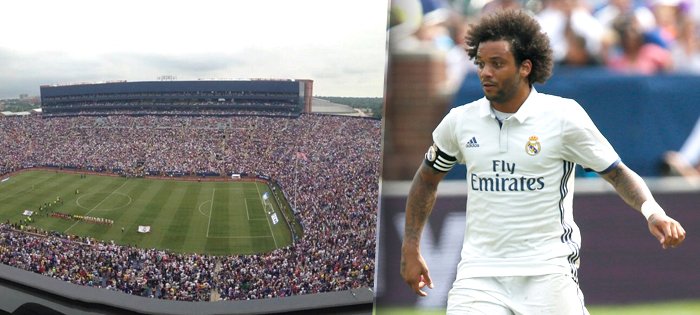 Real Madrid se na turné po USA utkal s Chelsea, utkání sledovalo přes 100 000 diváků