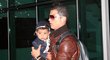 Pyšný otec Cristiano Ronaldo a jeho syn Cristiano junior