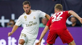 Hazard poprvé za Real. Uctil Apollo 11, Zidane ostře mluvil o odchodu Balea