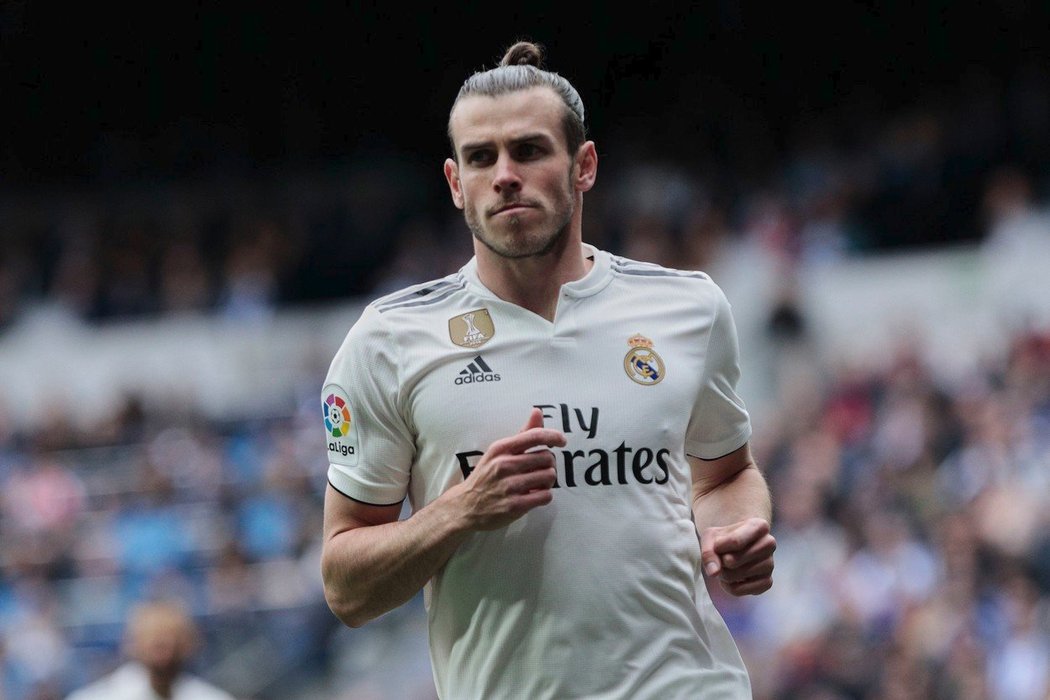 Gareth Bale v dresu Real Madrid