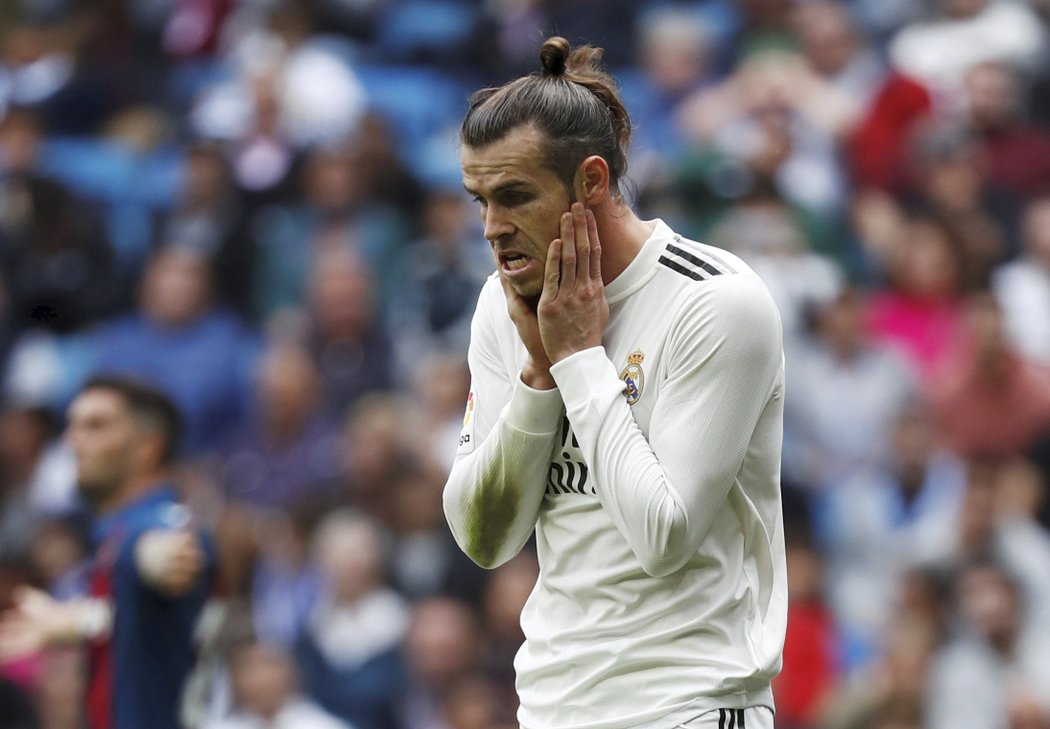 Gareth Bale byl viditelně zklamaný, Real v lize nevyhrál počtvrté za sebou