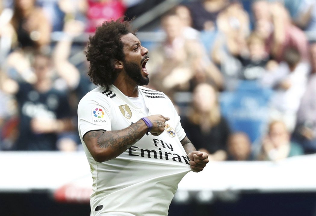 Obránce Marcelo snížil proti Levante na 1:2, Real už ale ztrátu z první půle smazat nedokázal