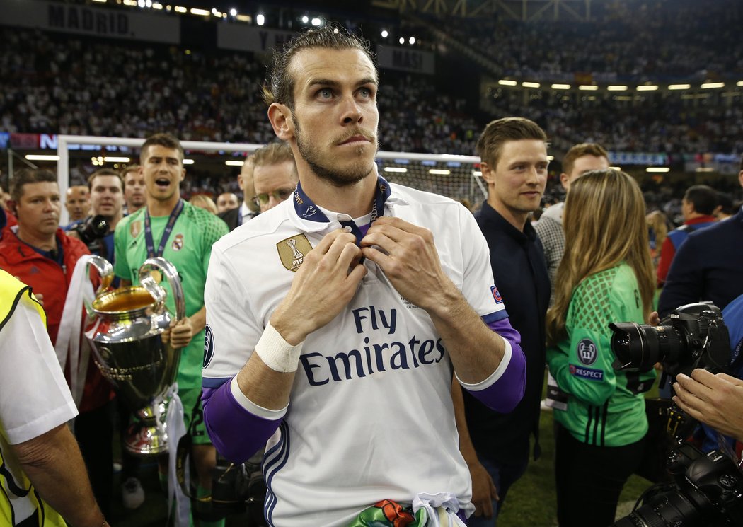 Gareth Bale vyhrál Ligu mistrů v rodném Cardiffu