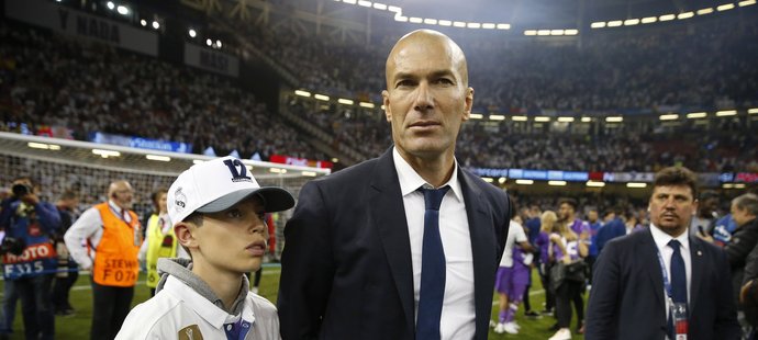 Zinedine Zidane dovedl Real k obhajobě v Lize mistrů