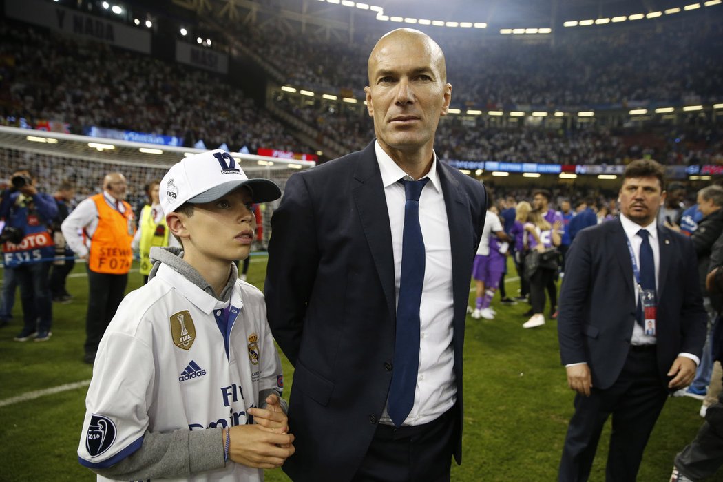 Zinedine Zidane dovedl Real k obhajobě v Lize mistrů