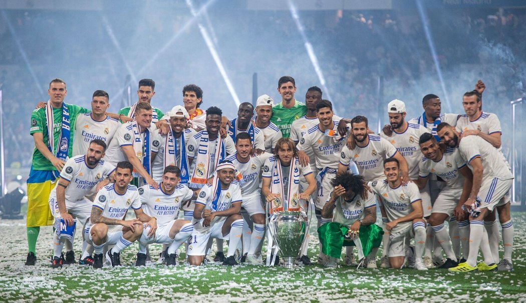 Real Madrid v minulé sezoně opanoval i Ligu mistrů