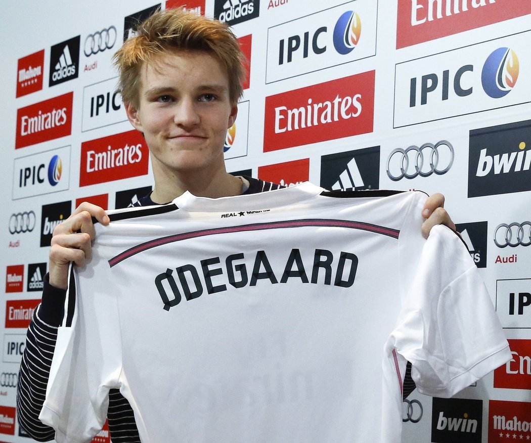 Ödegaar odmítl trénovat s B týmem Realu Madrid