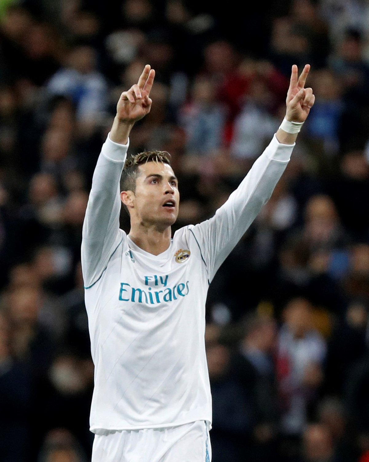 Cristiano Ronaldo se raduje z vyrovnávací trefy proti PSG