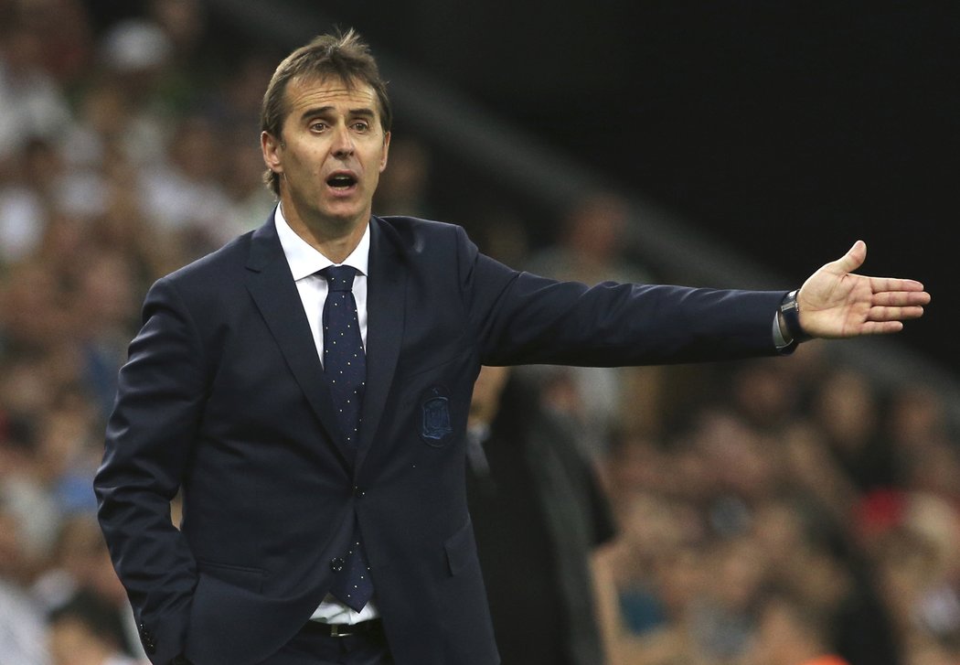 Nastávající kouč Realu Madrid Julen Lopetegui