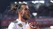 Velšský křídelník Gareth Bale v utkání Realu Madrid s Gironou