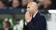 Zinedine Zidane nemohl být s výkonem svého týmu spokojen