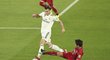 Obránci Kašimy měli se zastavením Garetha Balea problémy