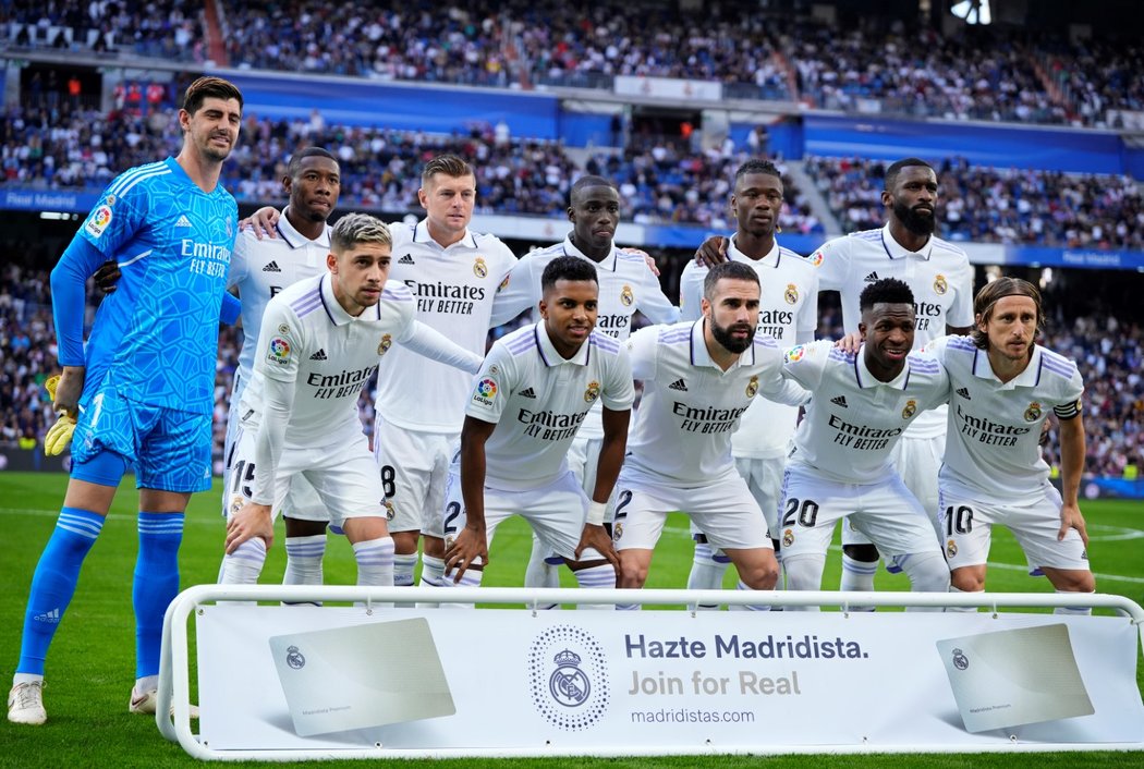 Základní sestava Realu Madrid proti Gironě