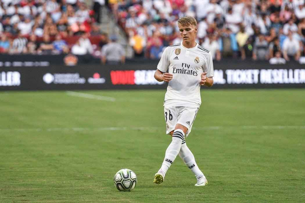 V létě absolvoval Martin Ödegaard přípravu s Realem Madrid