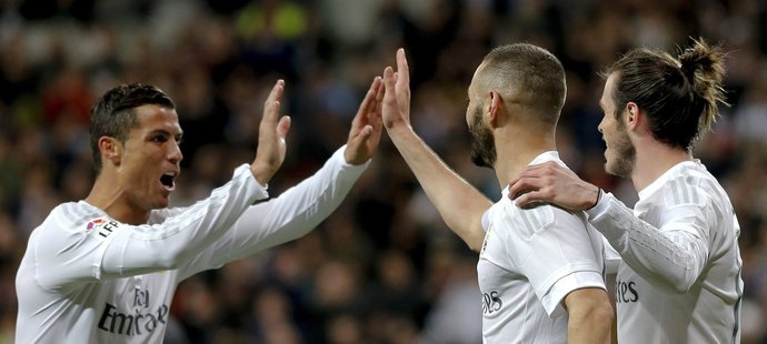 Hvězdní útočníci Realu opět spolu, Ronaldo, Benzema a Bale pomohli rozstřílet Sevillu