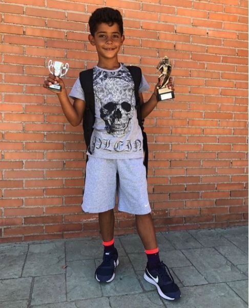 Trofeje, které malý Cristiano už ve fotbale vyhrál