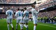 Ronaldo slaví jednu ze dvou tref do sítě Sevilly