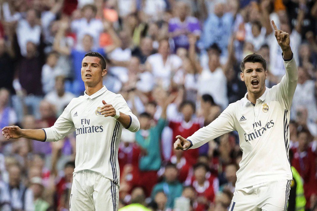 Fotbalisté Realu Madrid v utkání s Eibarem, ve kterém překvapivě remizovali 1:1